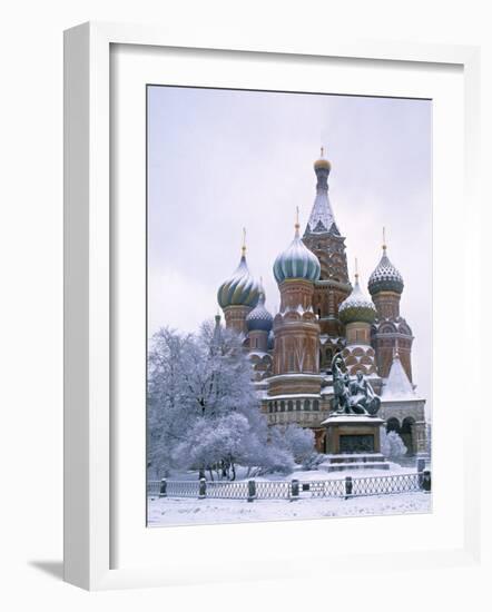 St. Basils, Moscow, Russia-Demetrio Carrasco-Framed Photographic Print