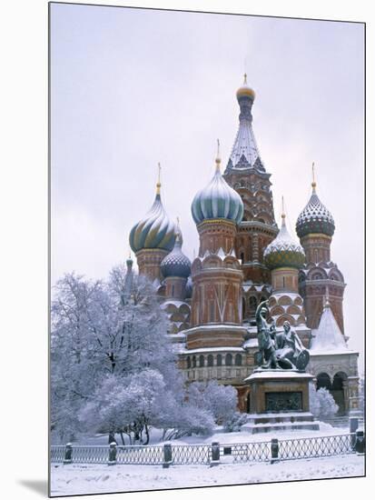 St. Basils, Moscow, Russia-Demetrio Carrasco-Mounted Photographic Print