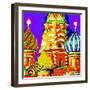 St Basils, Moscow-Tosh-Framed Art Print
