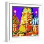 St Basils, Moscow-Tosh-Framed Art Print