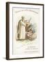 St Basle Curing a Blind Man-null-Framed Giclee Print