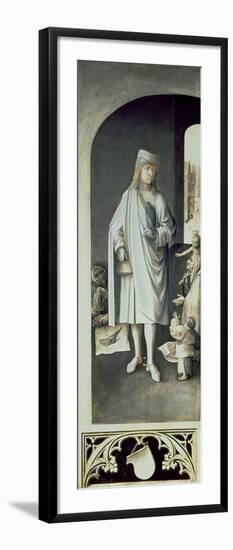 St. Bavo, Exterior of the Right Wing from the Last Judgement Altarpiece-Hieronymus Bosch-Framed Giclee Print