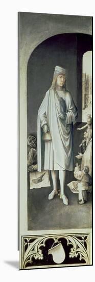 St. Bavo, Exterior of the Right Wing from the Last Judgement Altarpiece-Hieronymus Bosch-Mounted Premium Giclee Print