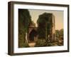 St. Bavon Abbey, the Old Tower, Ghent, Belgium, C.1890-1900-null-Framed Giclee Print