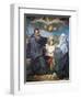 St Benedict and St Scholastica-Domenico Corvi-Framed Giclee Print