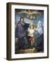 St Benedict and St Scholastica-Domenico Corvi-Framed Giclee Print