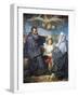 St Benedict and St Scholastica-Domenico Corvi-Framed Giclee Print