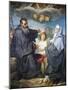 St Benedict and St Scholastica-Domenico Corvi-Mounted Giclee Print