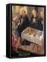 St. Benedict Blessing a Glass of Poisoned Wine-Gentile da Fabriano-Framed Stretched Canvas