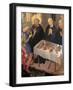 St. Benedict Blessing a Glass of Poisoned Wine-Gentile da Fabriano-Framed Art Print