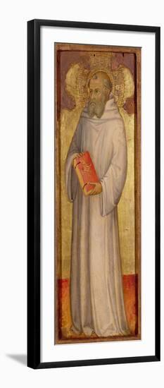 St. Benedict, Founder of Oldest Order-Andrea Di Bartolo-Framed Premium Giclee Print