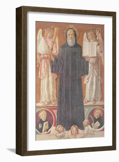 St. Benedict in Glory-Benvenuto Di Giovanni-Framed Giclee Print