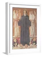 St. Benedict in Glory-Benvenuto Di Giovanni-Framed Giclee Print