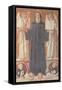 St. Benedict in Glory-Benvenuto Di Giovanni-Framed Stretched Canvas