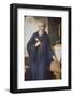 St. Benedict of Nursia, painted by Hermann Nigg in 1926, Heiligenkreuz Abbey, Austria-Godong-Framed Photographic Print