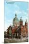 St. Benedict's Church, Terre Haute, Indiana-null-Mounted Art Print