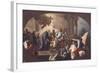 St Benedict Welcomes Totila-Francesco de Mura-Framed Giclee Print