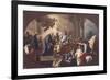 St Benedict Welcomes Totila-Francesco de Mura-Framed Giclee Print