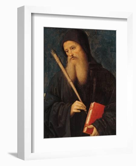 St. Benedict-Pietro Perugino-Framed Giclee Print