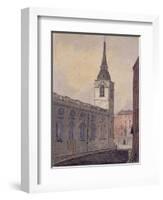 St Benet Gracechurch, London, C1810-William Pearson-Framed Giclee Print