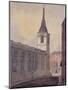 St Benet Gracechurch, London, C1810-William Pearson-Mounted Giclee Print