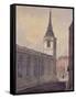 St Benet Gracechurch, London, C1810-William Pearson-Framed Stretched Canvas