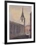 St Benet Gracechurch, London, C1810-William Pearson-Framed Giclee Print