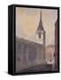 St Benet Gracechurch, London, C1810-William Pearson-Framed Stretched Canvas