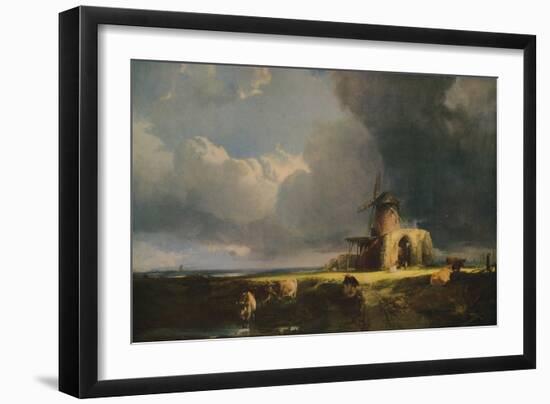 St. Benets Abbey, on the Bure, c1854-Henry Bright-Framed Giclee Print
