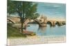 St. Benezet Bridge, Avignon-null-Mounted Art Print