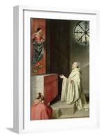 St. Bernard and the Virgin-Alonso Cano-Framed Giclee Print