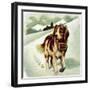 St Bernard Dog-McConnell-Framed Giclee Print