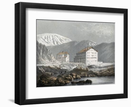 St Bernard Hospice-null-Framed Art Print