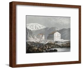 St Bernard Hospice-null-Framed Art Print