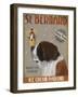 St Bernard Ice Cream-Fab Funky-Framed Art Print