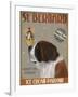 St Bernard Ice Cream-Fab Funky-Framed Art Print