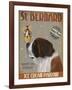 St Bernard Ice Cream-Fab Funky-Framed Art Print