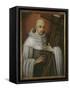 St. Bernard of Clairvaux Carrying the Instruments of the Passion-Spanish School-Framed Stretched Canvas