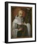 St. Bernard of Clairvaux Carrying the Instruments of the Passion-Spanish School-Framed Giclee Print