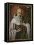 St. Bernard of Clairvaux Carrying the Instruments of the Passion-Spanish School-Framed Stretched Canvas