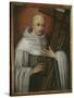 St. Bernard of Clairvaux Carrying the Instruments of the Passion-Spanish School-Stretched Canvas
