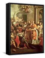 St. Bernard of Clairvaux-Marten Pepyn-Framed Stretched Canvas