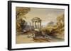 St Bernard's Well, Water of Leith, near Edinburgh, Scotland-William Leighton Leitch-Framed Giclee Print