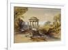 St Bernard's Well, Water of Leith, near Edinburgh, Scotland-William Leighton Leitch-Framed Giclee Print