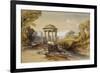 St Bernard's Well, Water of Leith, near Edinburgh, Scotland-William Leighton Leitch-Framed Giclee Print