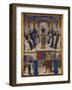 St. Bernard Teaching-Jean Fouquet-Framed Giclee Print