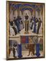 St. Bernard Teaching-Jean Fouquet-Mounted Giclee Print