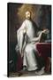 St Bernard-Miguel Cabrera-Stretched Canvas