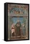 St Bernardine of Siena and Angels-Andrea Mantegna-Framed Stretched Canvas