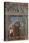 St Bernardine of Siena and Angels-Andrea Mantegna-Stretched Canvas